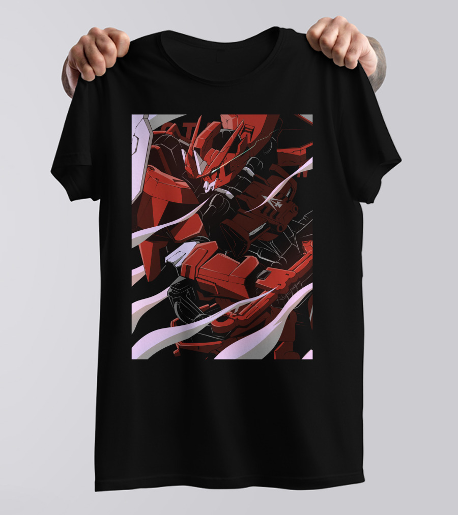 Gundam Astaroth Origin Dynamic Red Mecha T-Shirt