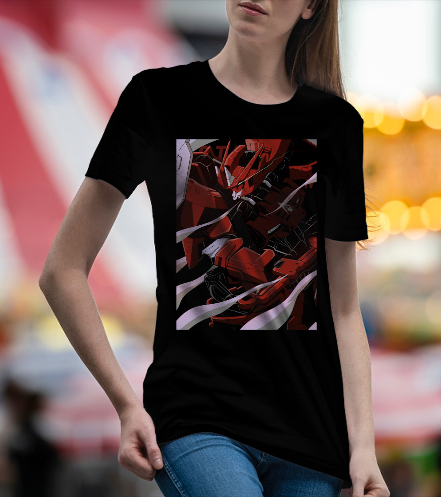 Gundam Astaroth Origin Dynamic Red Mecha T-Shirt