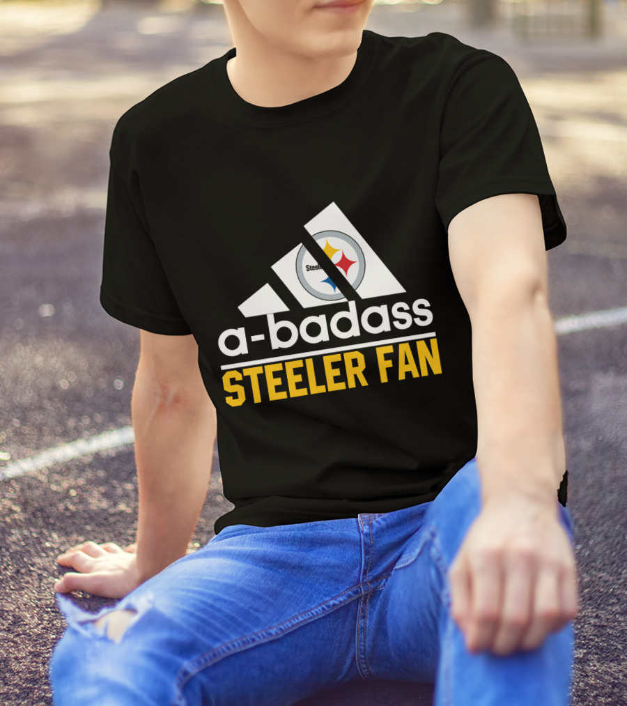 A-Badass Steeler Fan Pittsburgh Steelers T-Shirt
