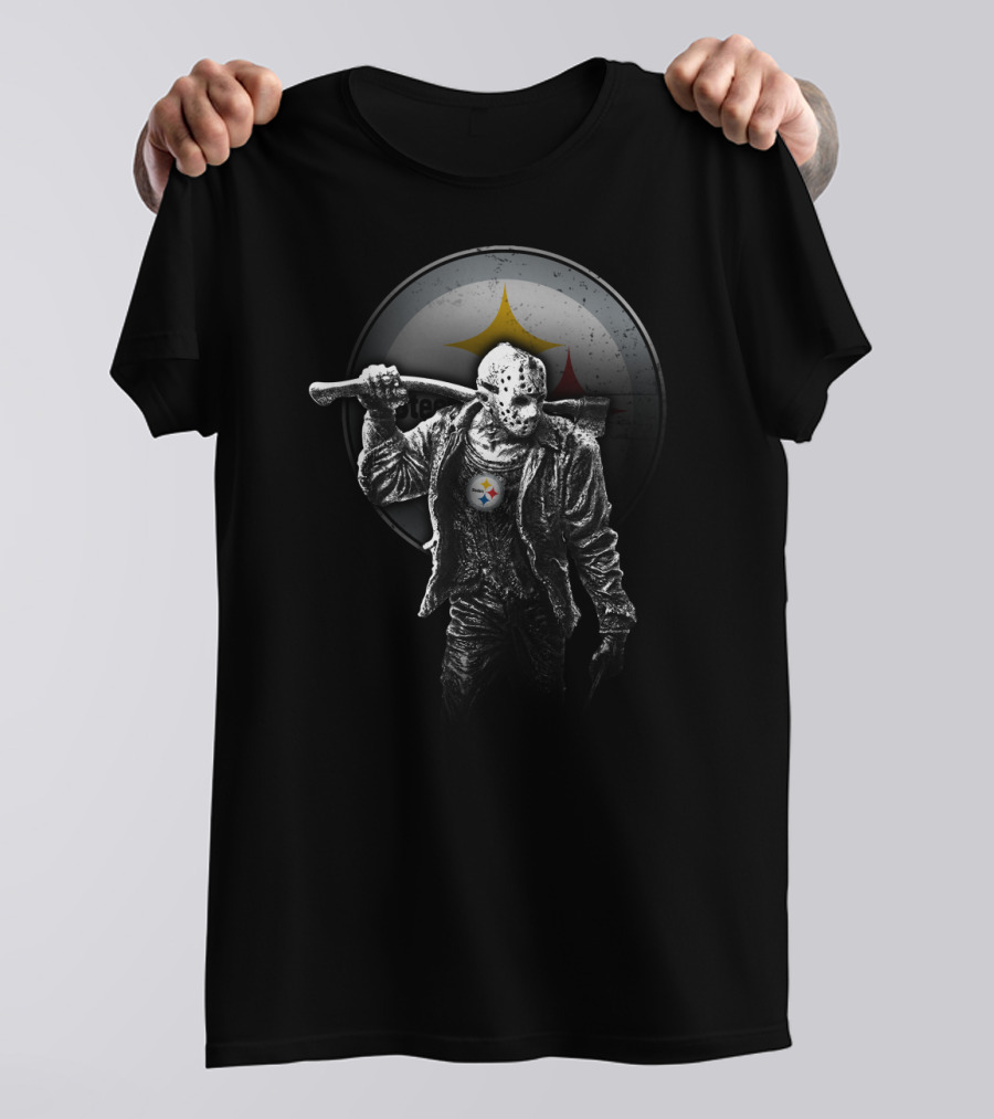 Pittsburgh Steelers Masked Character With Axe T-Shirt