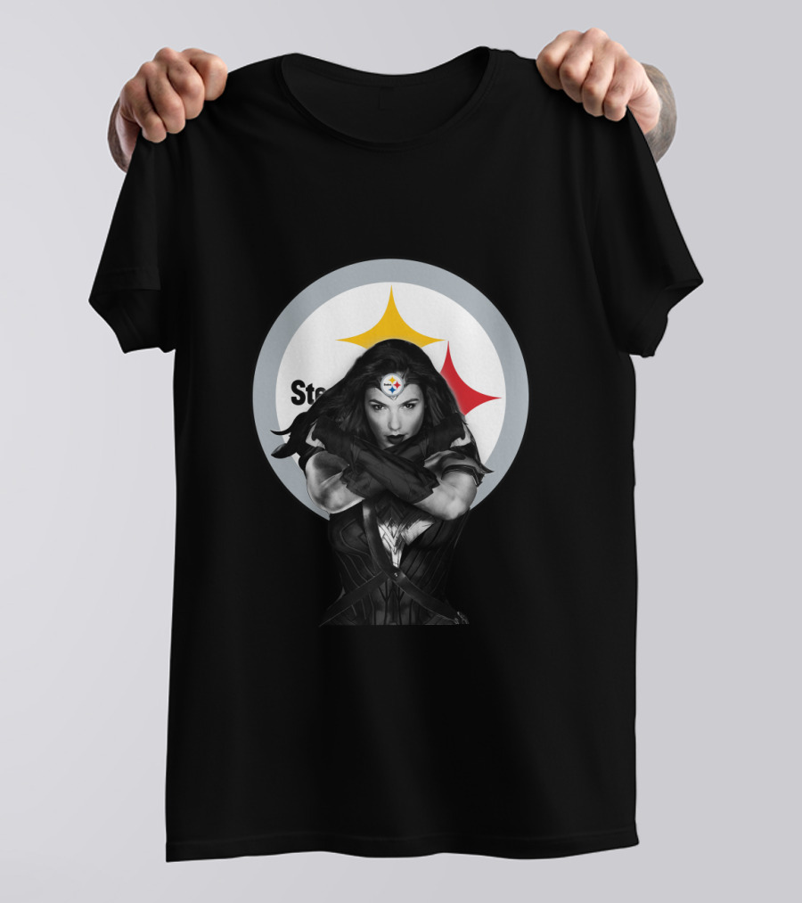 Pittsburgh Steelers Warrior Icon With Steelmark T-Shirt