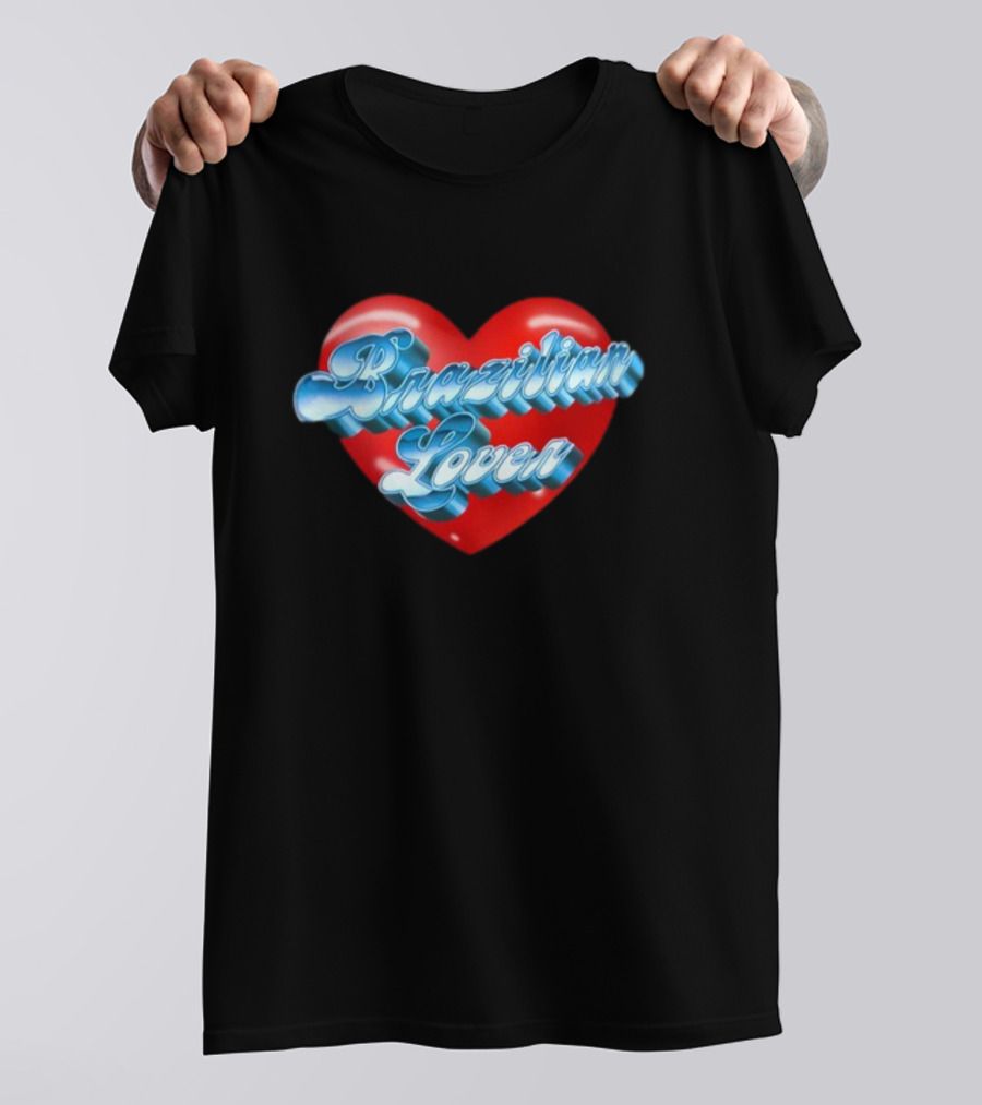 Mateus Brazilian Lover Heart T-Shirt