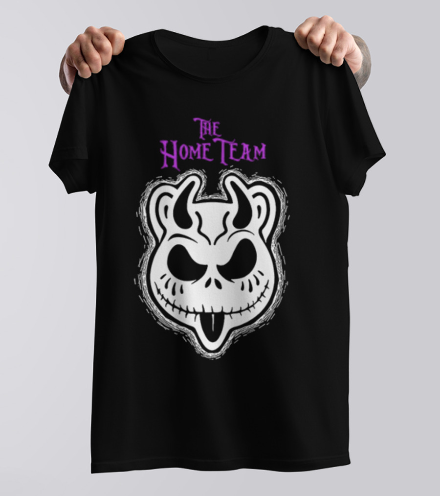 The Home Team Jack Mask Devil Face T-Shirt