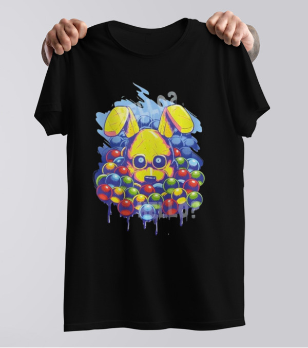Five Nights At Freddy's Colorful Ball Pit Animatronic Surprise T-Shirt