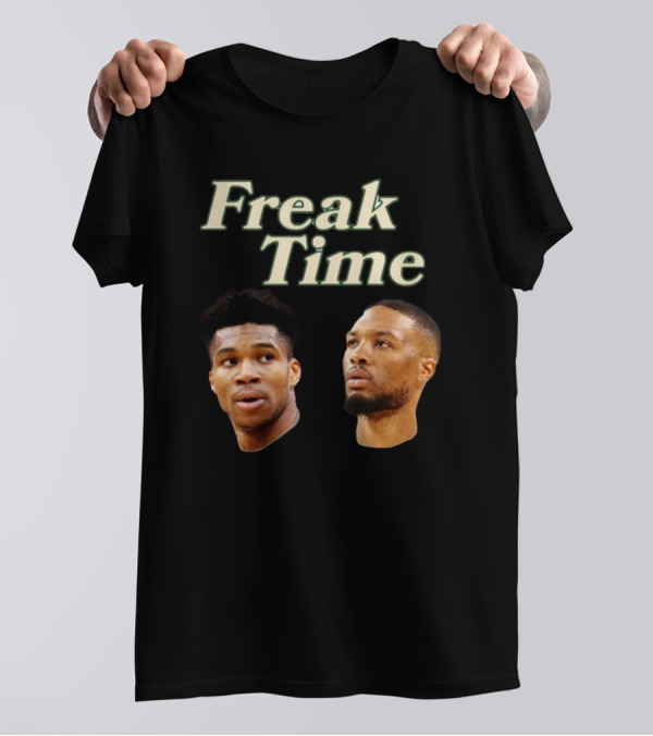 Freak Time In Cream City Giannis And Damian Collaboration T-Shirt