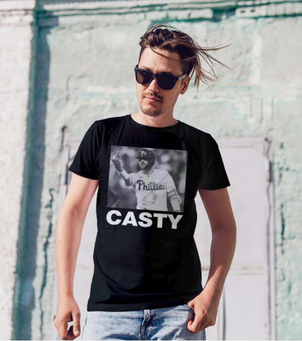 Casty Phillies Baseball Player Phillies T-Shirt
