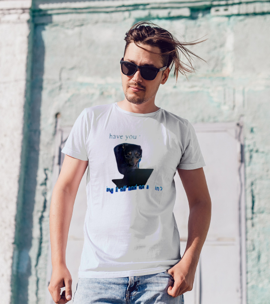 Dog Have You Tried Turning It Off And On Again With Glasses Tech Humor T-Shirt