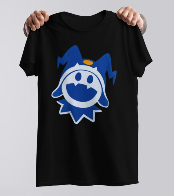 Hee Ho Jack Frost Persona Atlus SMT Iconic Blue Character T-Shirt