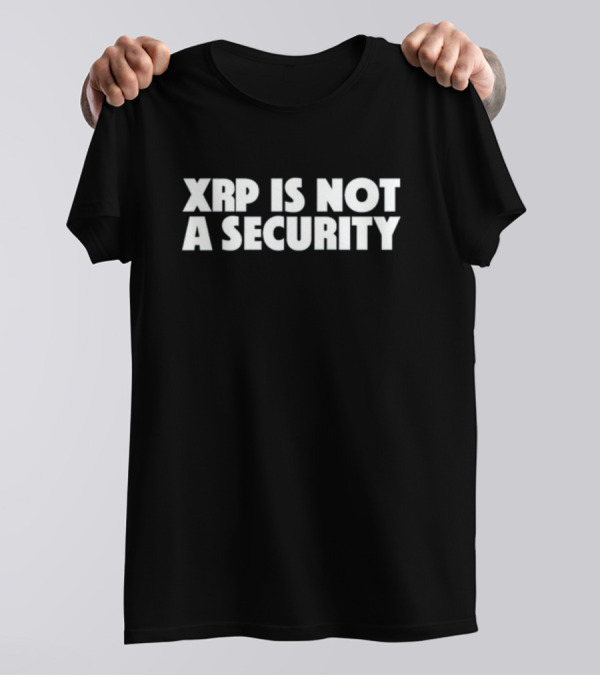 Matt Hamilton XRP Is Not A Security T-Shirt