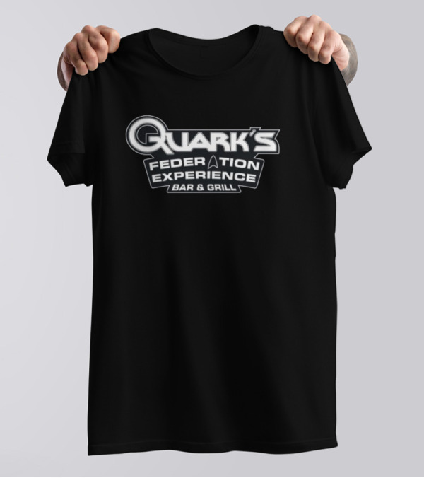 Quark’s Federation Experience Bar And Grill Mike Mcmahan Star Trek Inspired T-Shirt