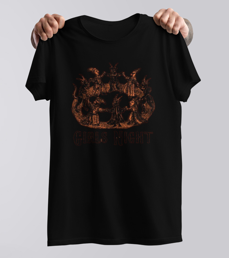 Girls Night Gotfunny Dancing Witches T-Shirt