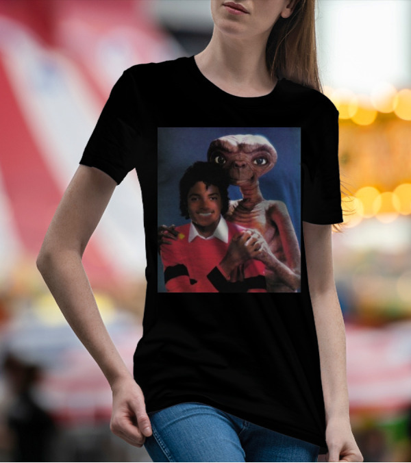 Mj And Et Iconic Collaboration T-Shirt