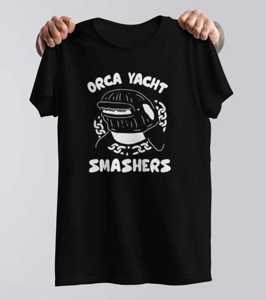 Orca Yacht Smashers Chain Emblem T-Shirt