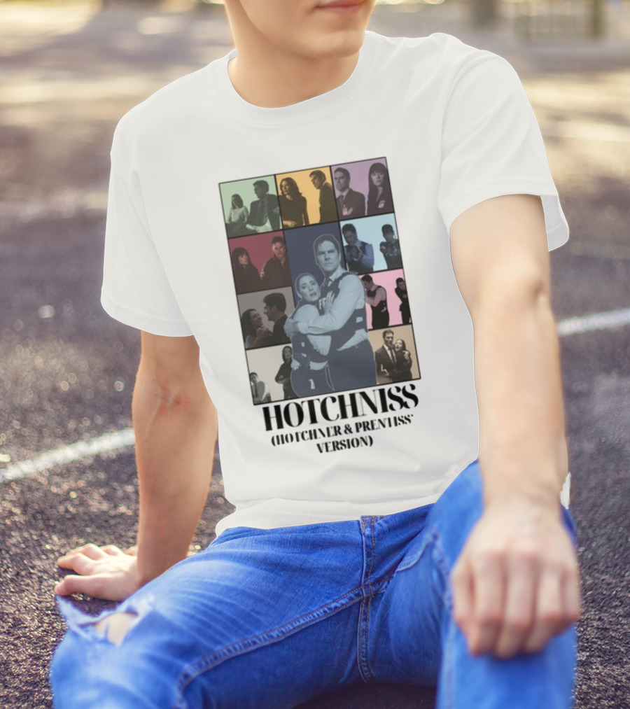 Hotchniss Hotchner And Prentiss Version Multicolor Character Collage T-Shirt