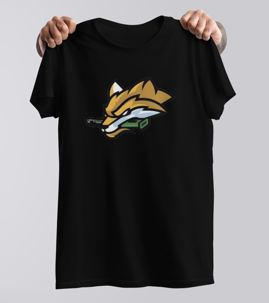Mgsmgn Metal Gear Network Fox Knife Emblem T-Shirt