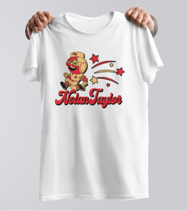 Nolan Taylor MT Mascot Stars Baseball T-Shirt