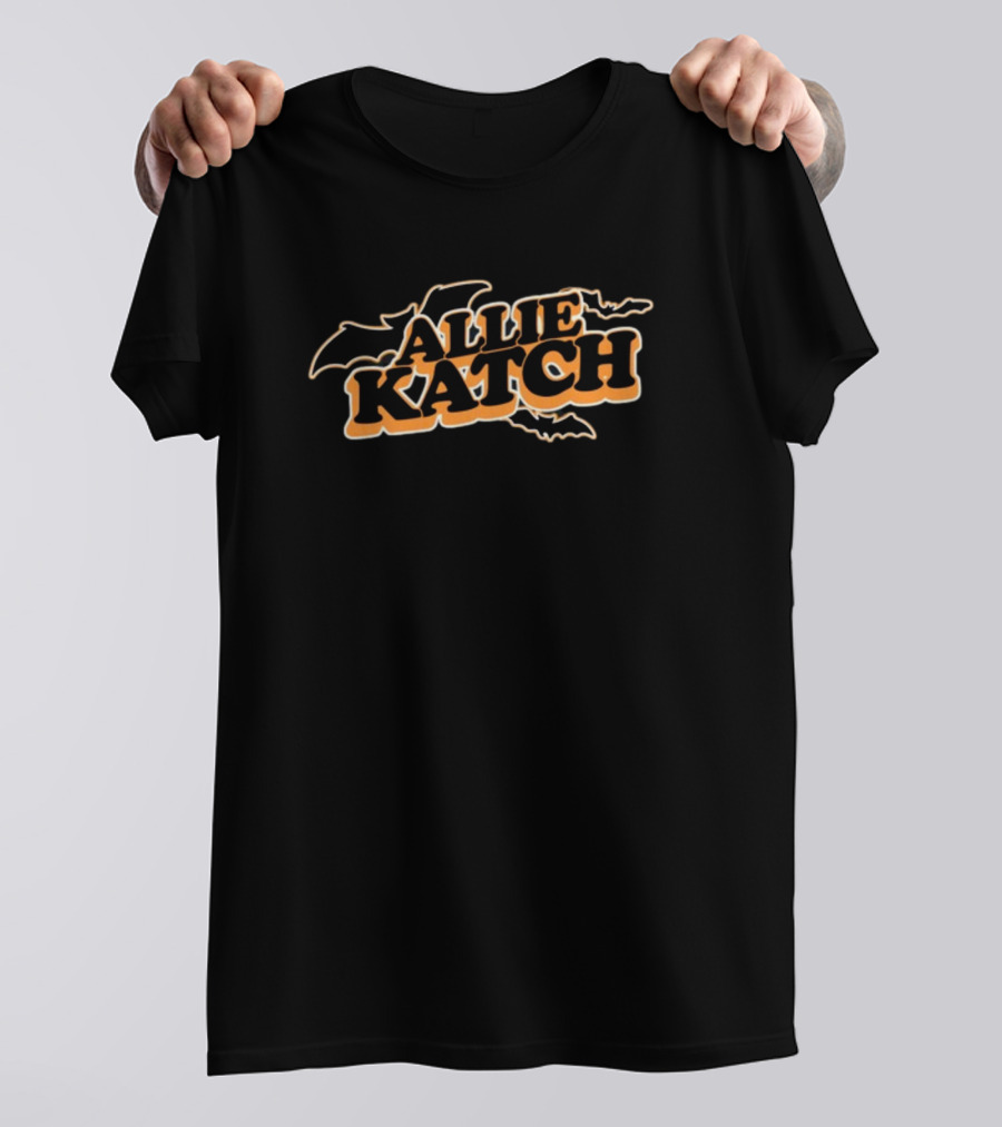Allie Katch Halloween Bats Szn T-Shirt