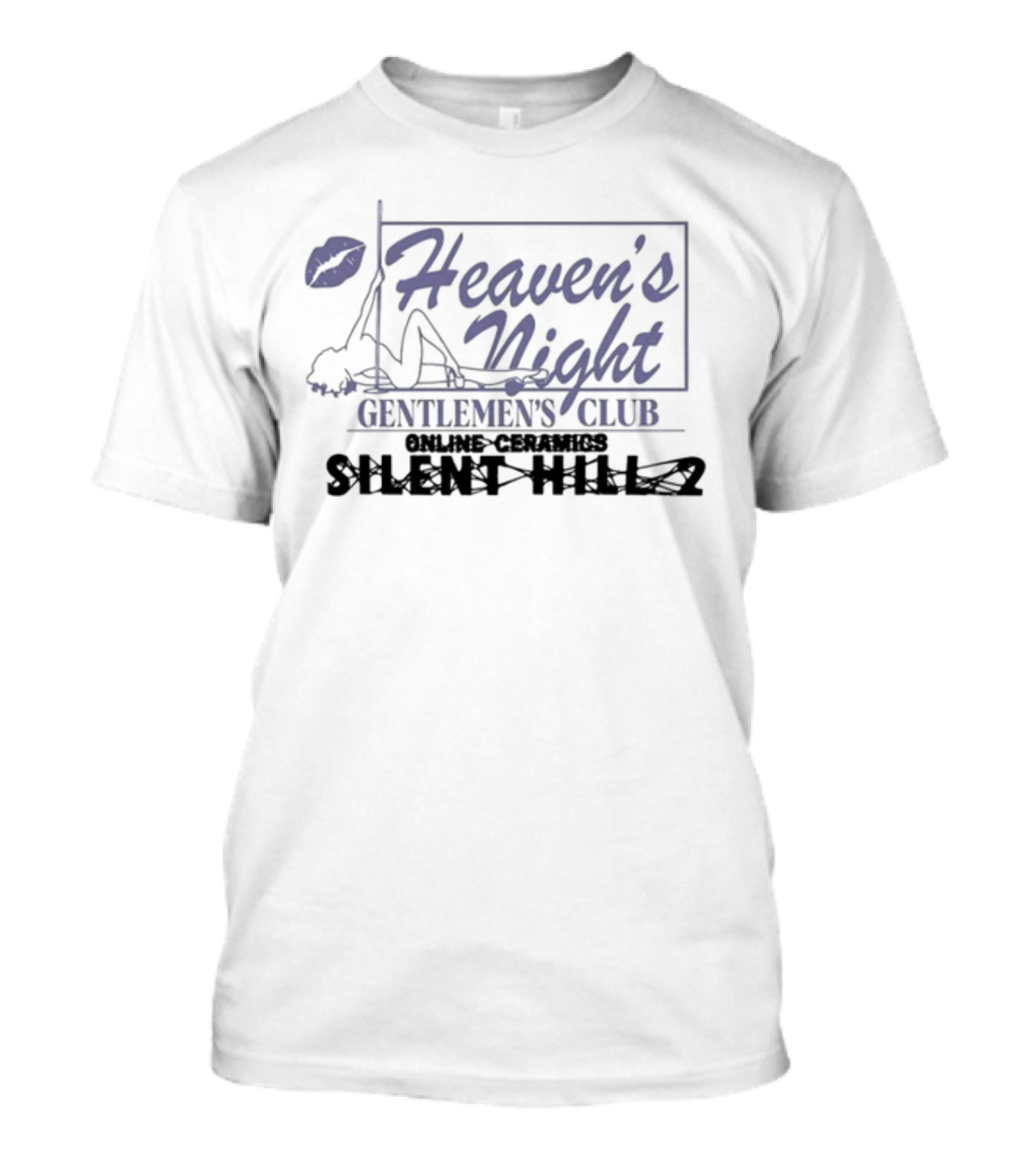 Heaven's Night Silent Hill 2 Online Ceramics Gentlemen's Club T-Shirt