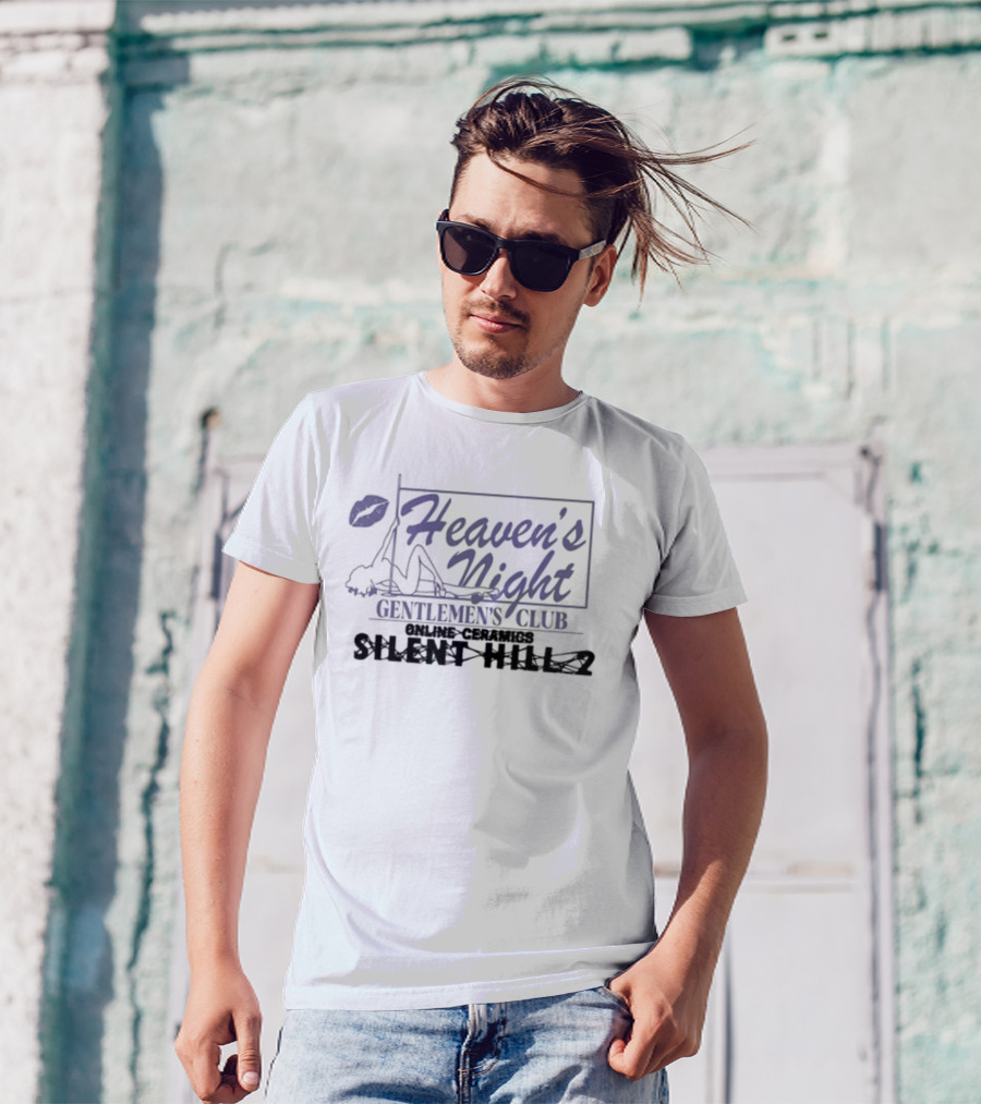 Heaven's Night Silent Hill 2 Online Ceramics Gentlemen's Club T-Shirt