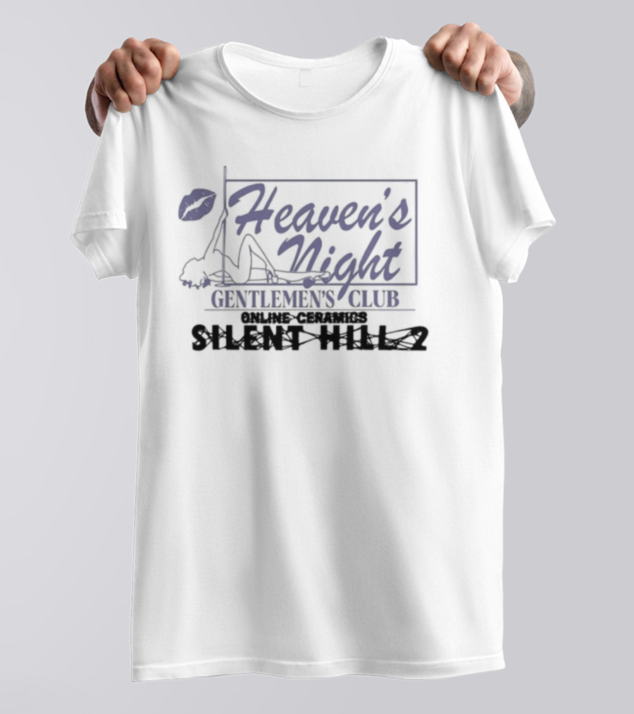 Heaven's Night Silent Hill 2 Online Ceramics Gentlemen's Club T-Shirt
