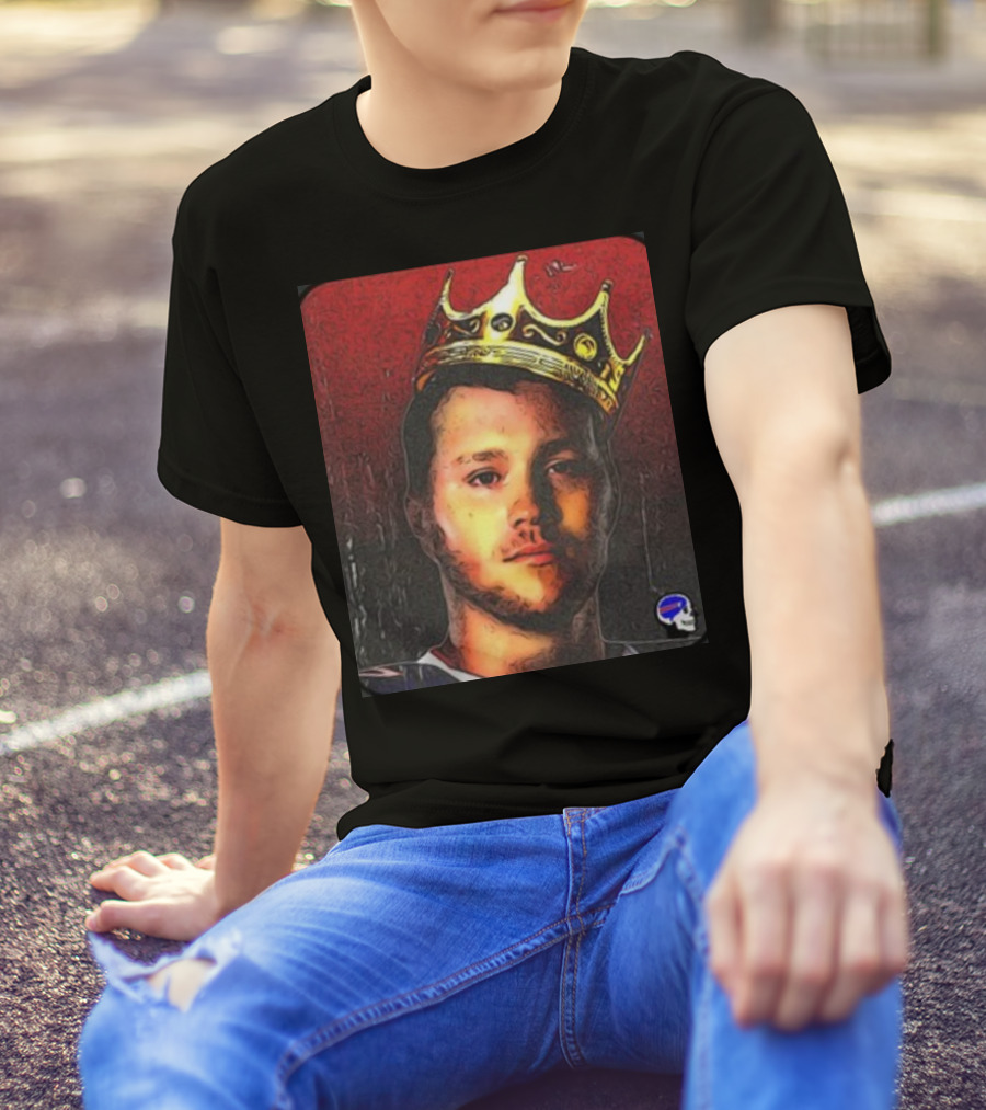 Goodberry Variant King Josh Of Buffalo Football Crown T-Shirt