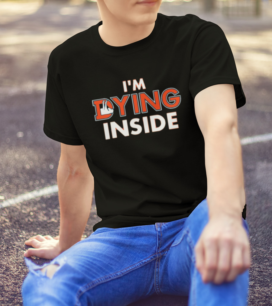 ThatsGoodSports I'm Dying Inside Denver Broncos Fan T-Shirt