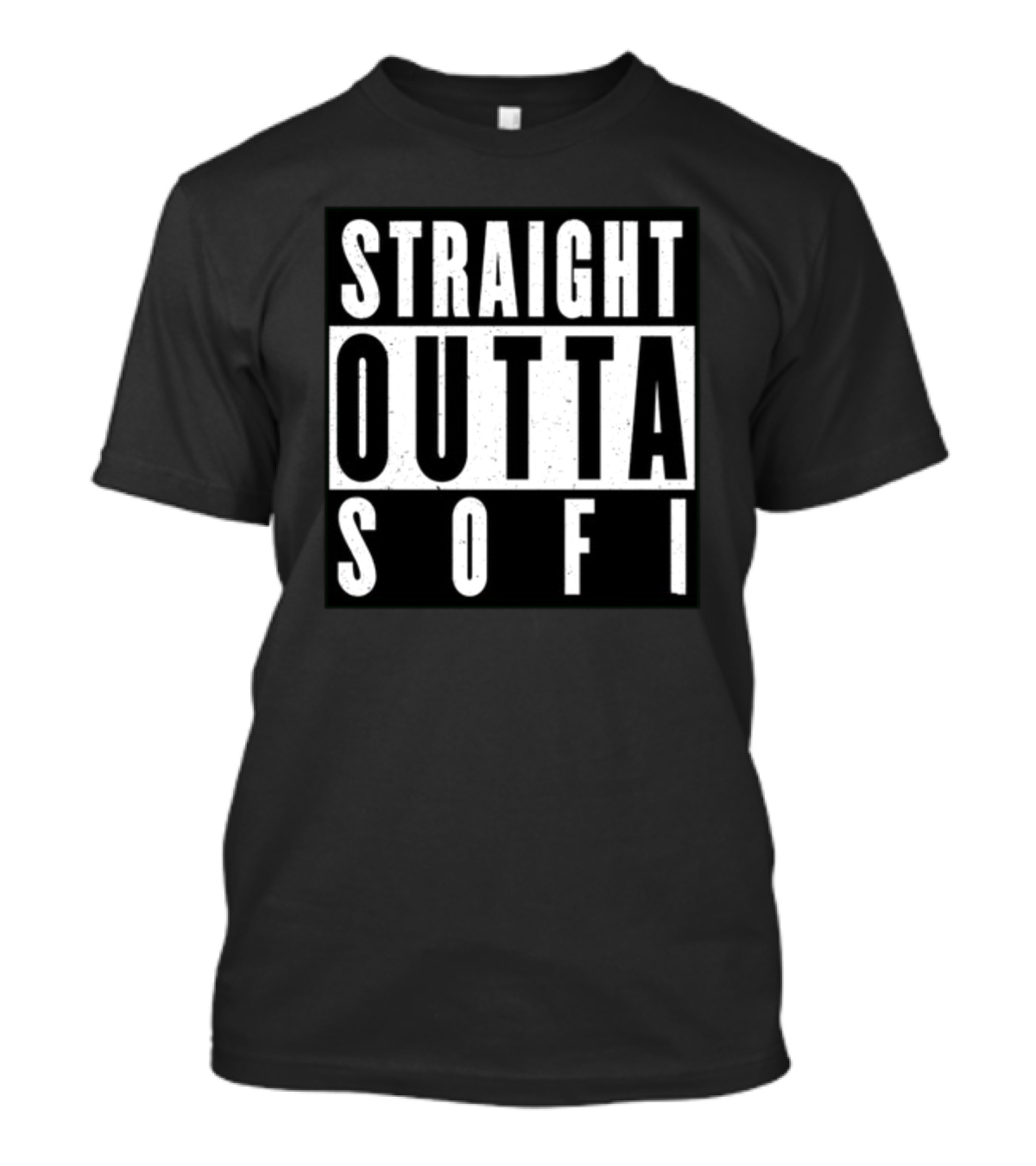 Straight Outta Sofi Stadium NFL Fan Merchandise T-Shirt