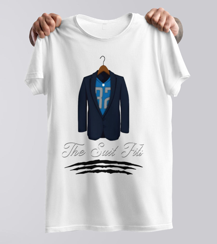 Tom Grossi 32 The Suit Fits Jersey And Blazer T-Shirt