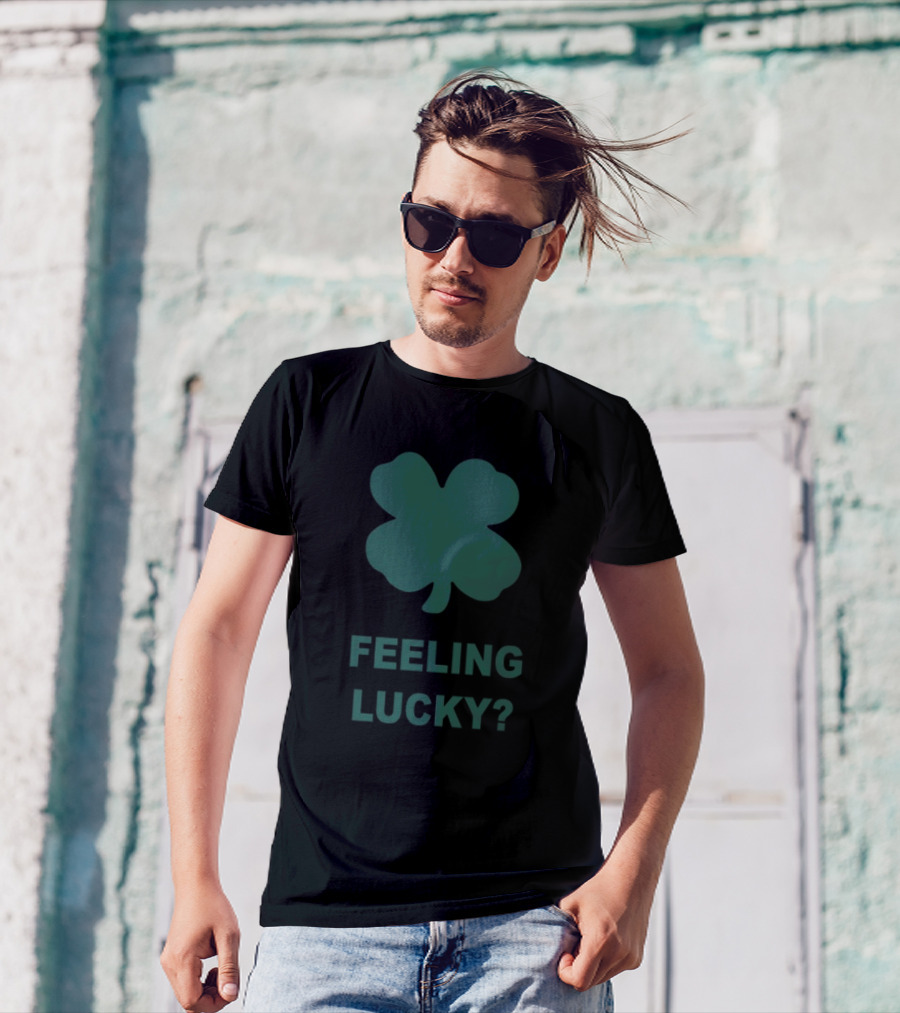 Feeling Lucky Clover Paul Mescal Wearing T-Shirt