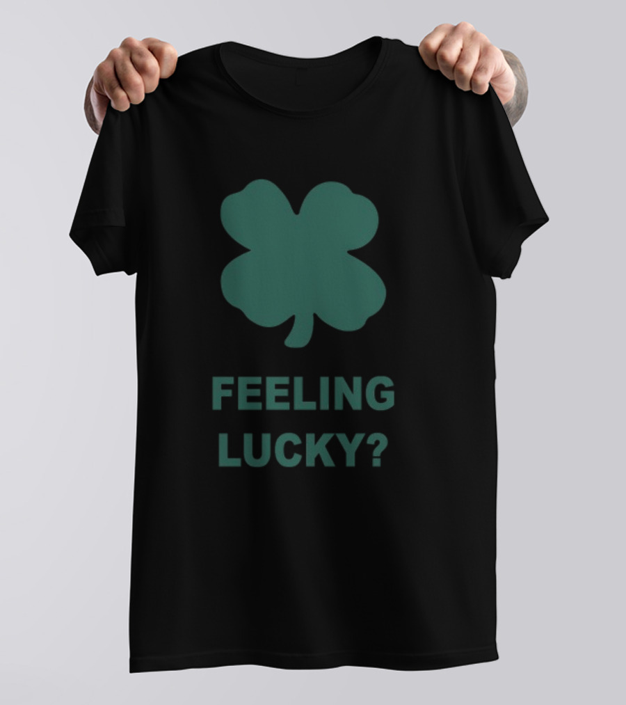 Feeling Lucky Clover Paul Mescal Wearing T-Shirt