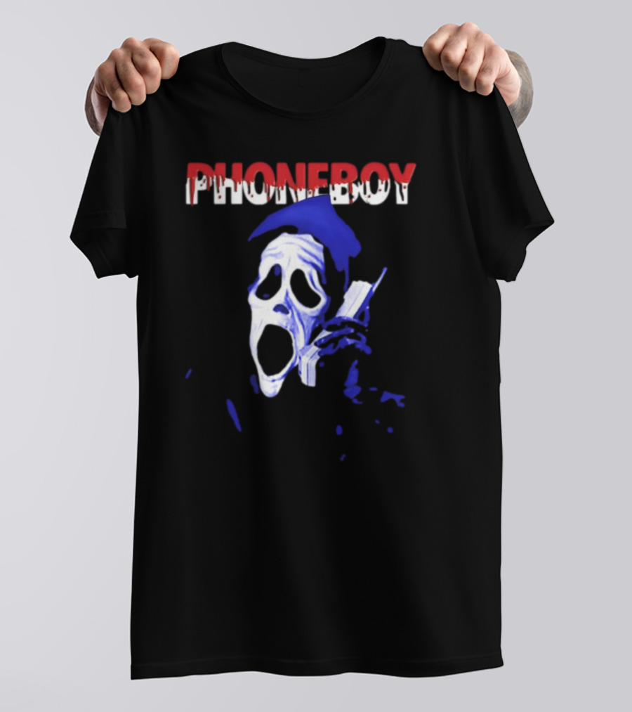 PHONEBOY Bloody Phone Call Mask T-Shirt