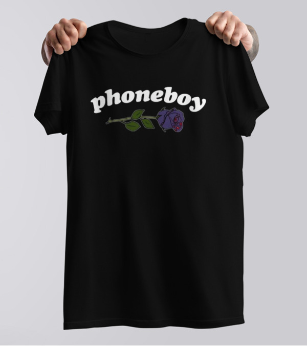 Phoneboy Purple Rose With Dripping Blood T-Shirt