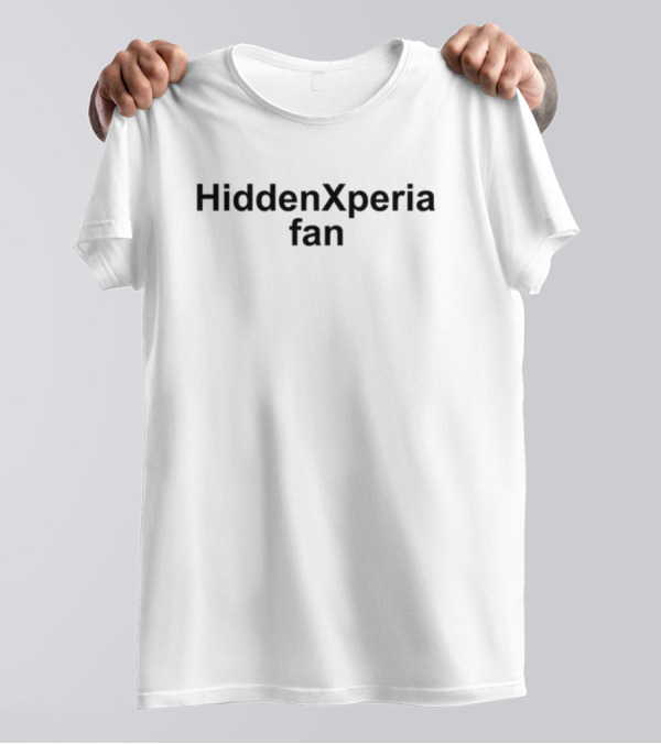 HiddenXperia Fan Gaming Enthusiast T-Shirt