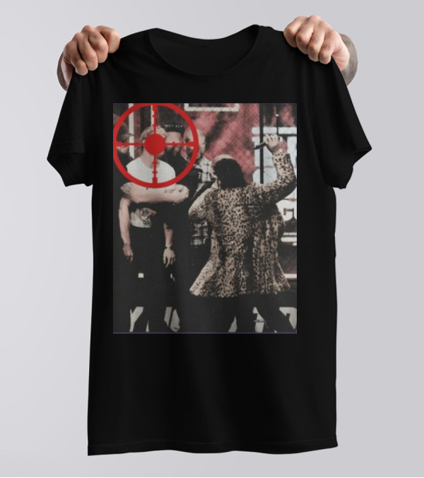 Limited Dillon Danis X Full Violence Bullseye Red Target Man Confrontation T-Shirt