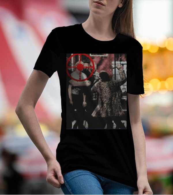 Limited Dillon Danis X Full Violence Bullseye Red Target Man Confrontation T-Shirt