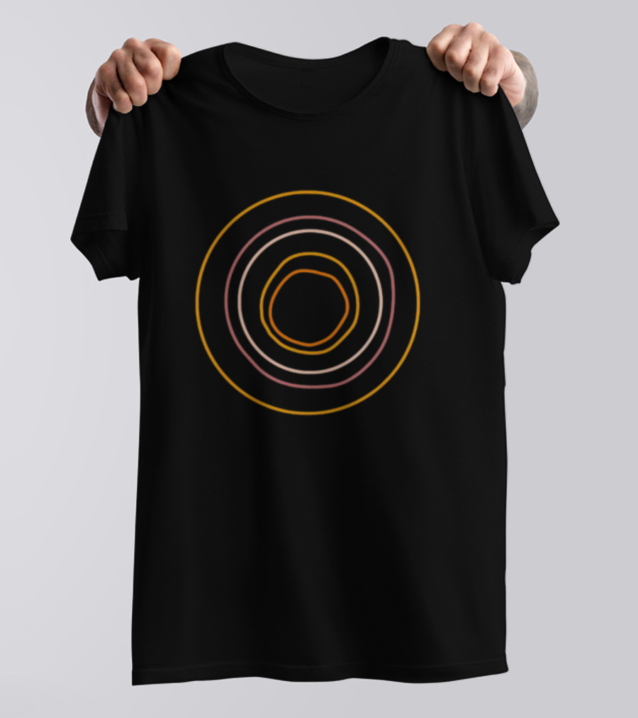 Concentric Rings Many Eyes Circles T-Shirt