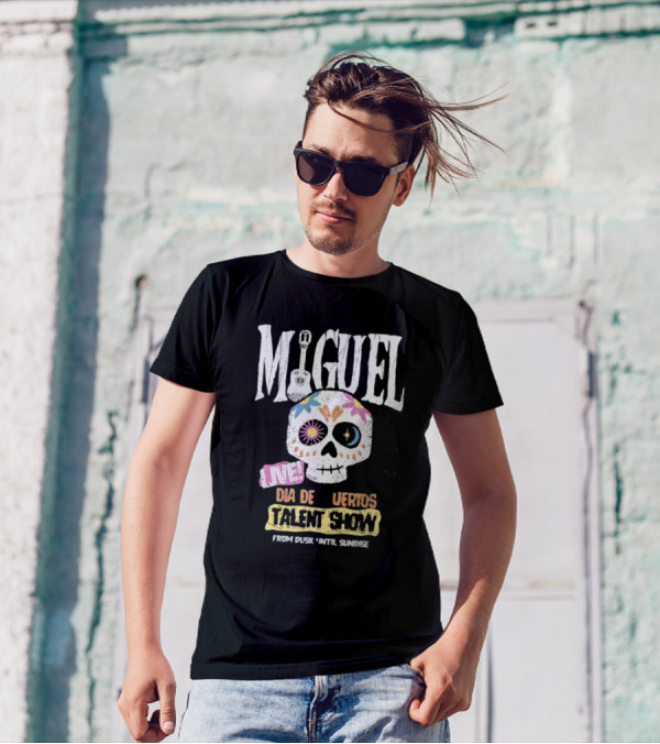 Miguel Live Dia De Muertos Talent Show From Dusk 'Til Sunrise T-Shirt
