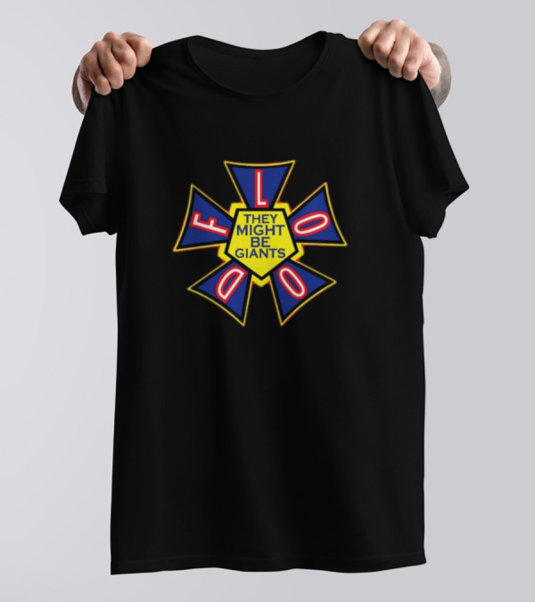 They Might Be Giants Flood Starburst Emblem T-Shirt