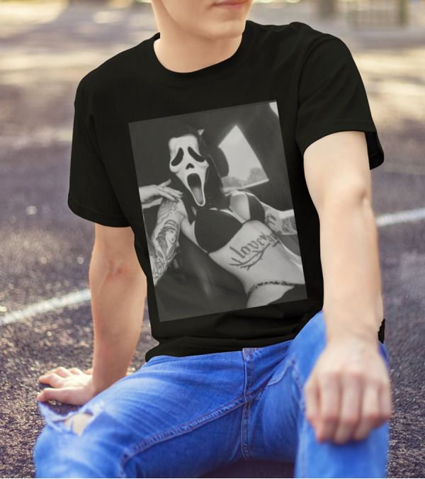 Paigeamaze Scream If U Need Me Lover Girl Mask Tattoo Body T-Shirt