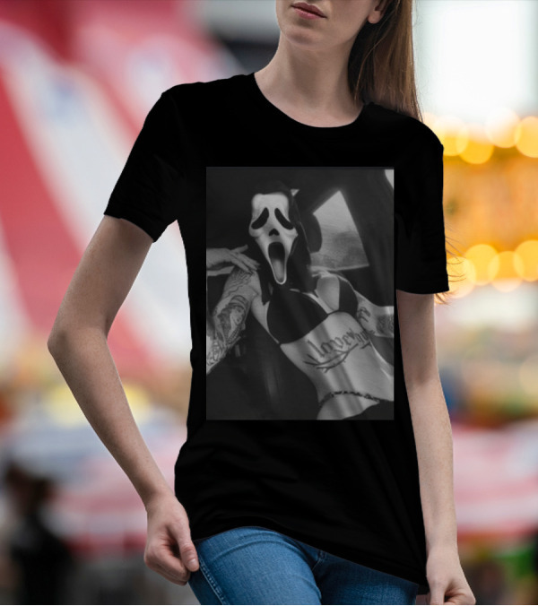 Paigeamaze Scream If U Need Me Lover Girl Mask Tattoo Body T-Shirt
