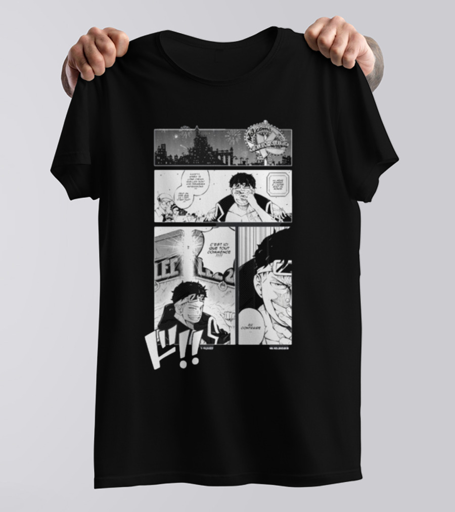 Karmine Corp Piece Of History Manga Comic Scene Chapter₪7 T-Shirt