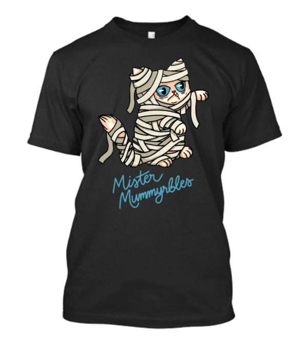 Mister Mummyrbles Lilbub Store Cat Wrapped In Bandages T-Shirt