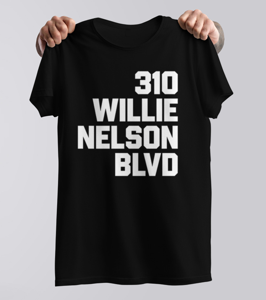 310 Willie Nelson Blvd T-Shirt