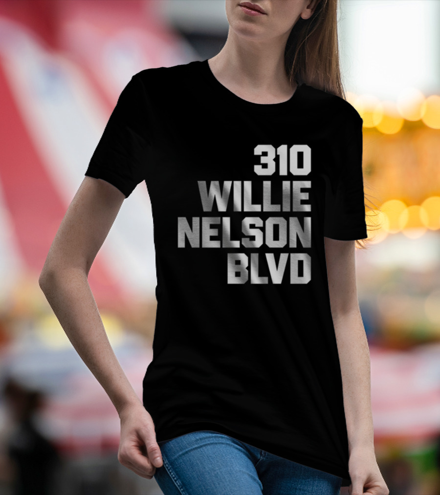 310 Willie Nelson Blvd T-Shirt