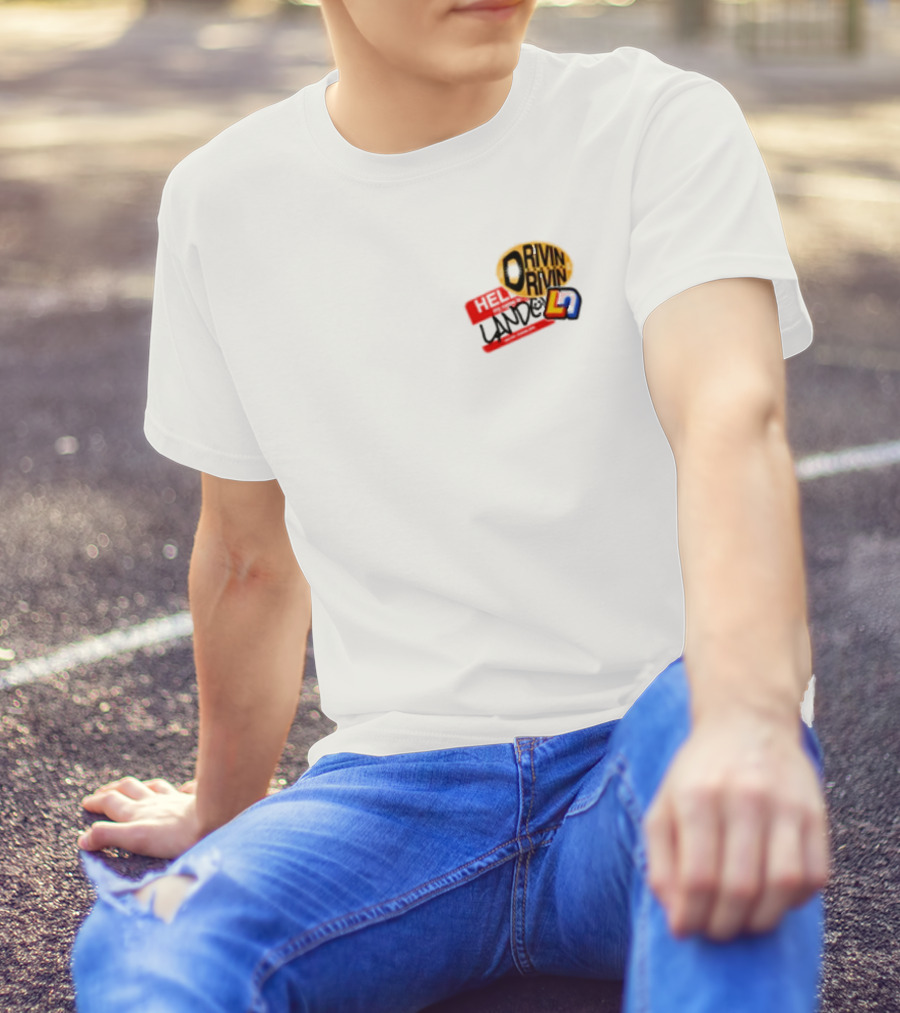 Hello My Name Is Lando Drivin' Drivin' Race 100 L7 T-Shirt