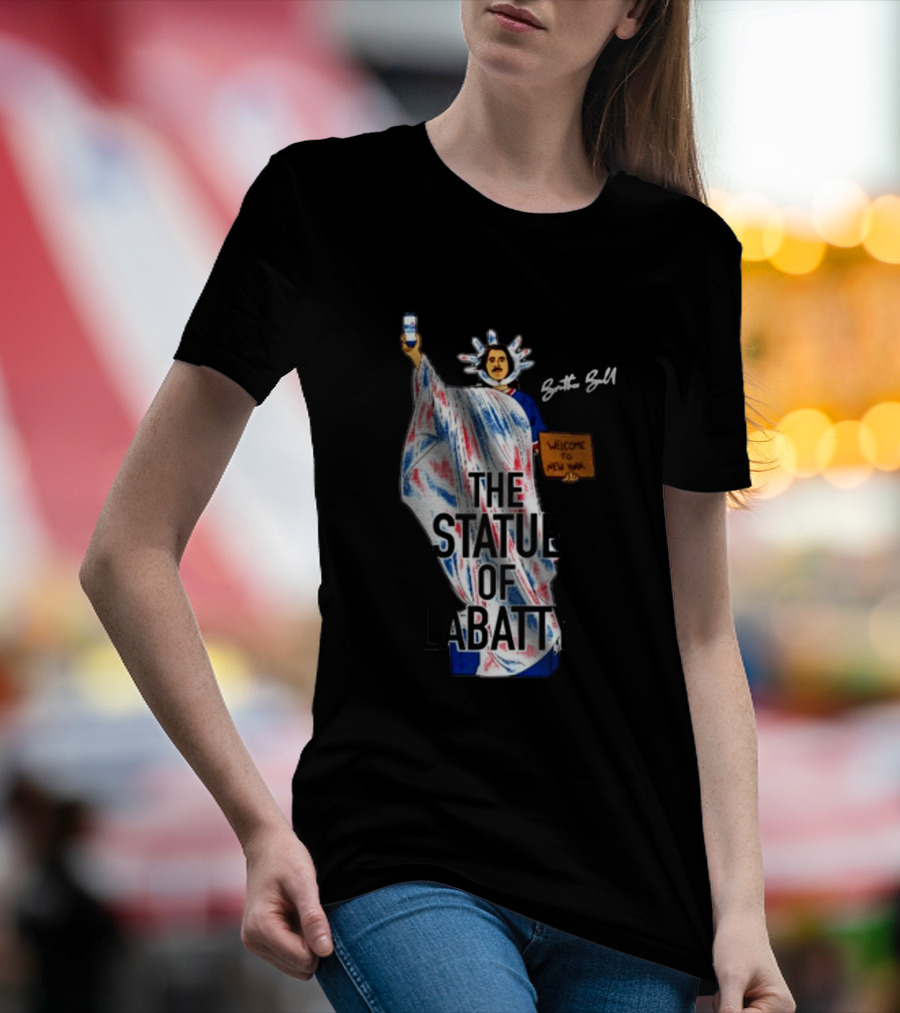 The Statue Of Labatt Brother Bill Welcome To New York T-Shirt