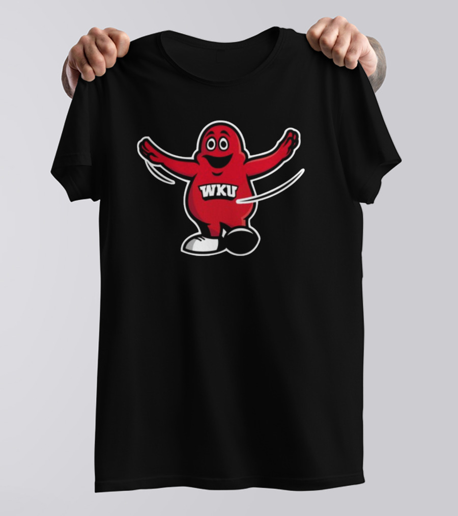 WKU Big Red Defensive Back Mascot New T-Shirt