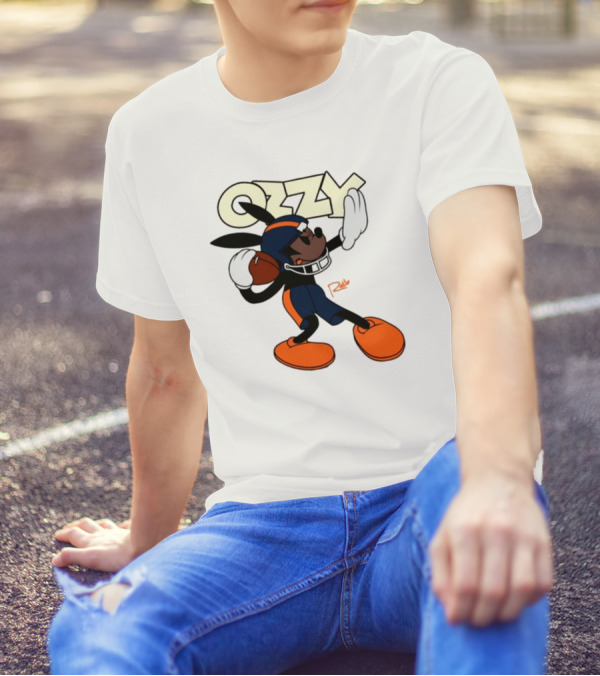 Ozzy Chicago Over Everything X Rello Football Player T-Shirt