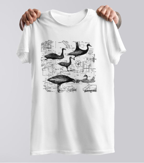 Caroline Polachek Shop Goose Blueprint T-Shirt