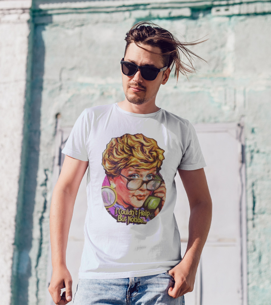 I Couldn't Help But Notice Retro Telephone Conversation T-Shirt